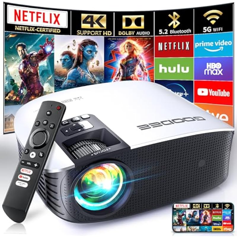 GooDee Smart Projector Review: Elevate Your Home Cinema Experience