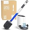 HAMITOR Toilet Bowl Brush Holder Set Review - Efficient Bathroom Cleaning