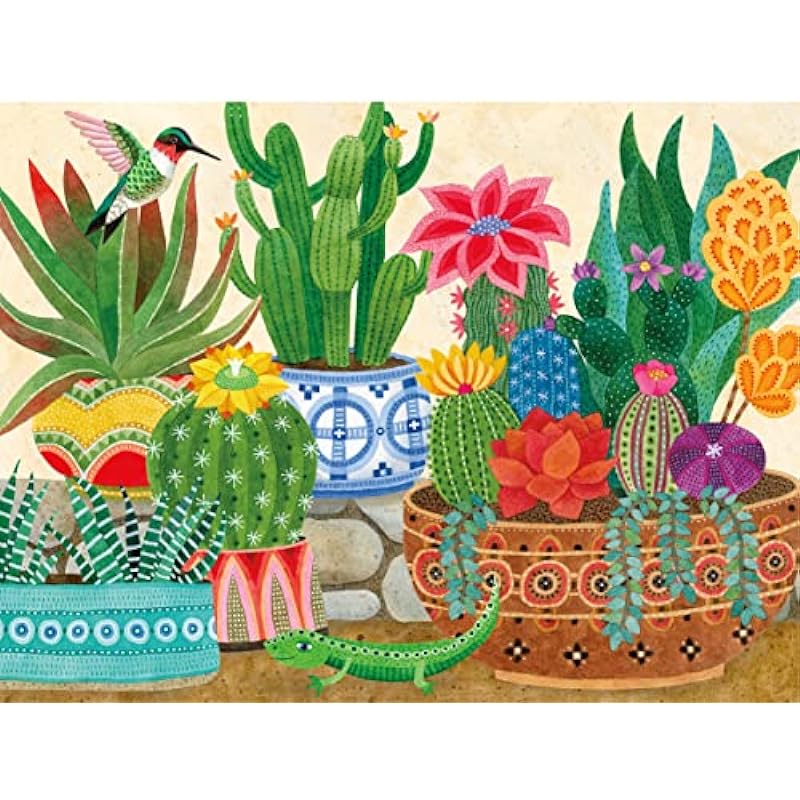 Ceaco Succulents Collection Puzzle Review: A Vibrant 300 Piece Delight