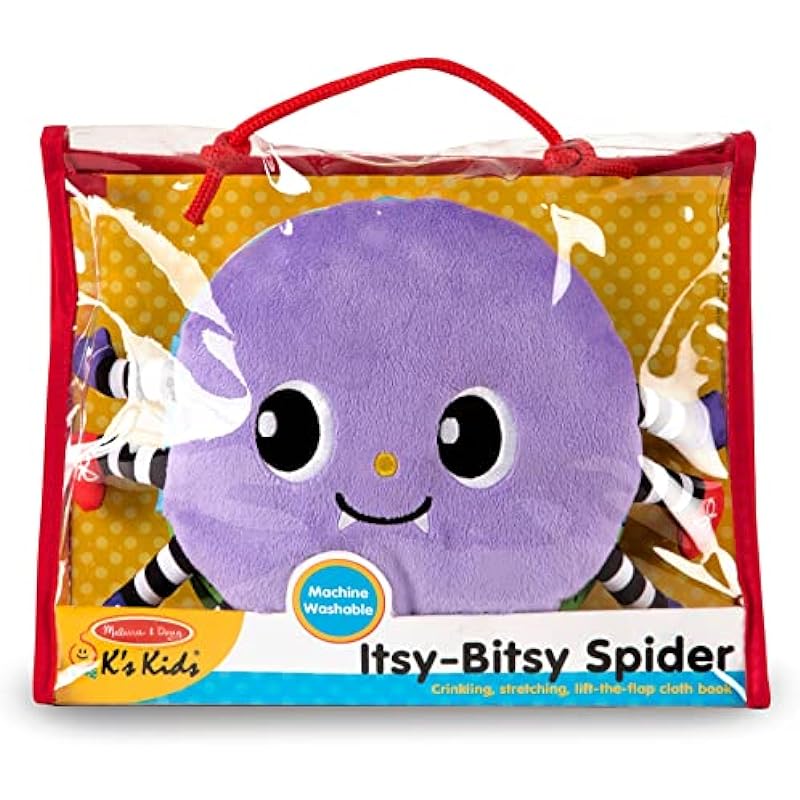 Melissa & Doug Itsy-Bitsy Spider Soft Activity Book Review: A Treasure for Toddlers