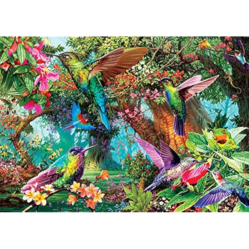 Buffalo Games - Hummingbird Garden 500 Piece Jigsaw Puzzle Review