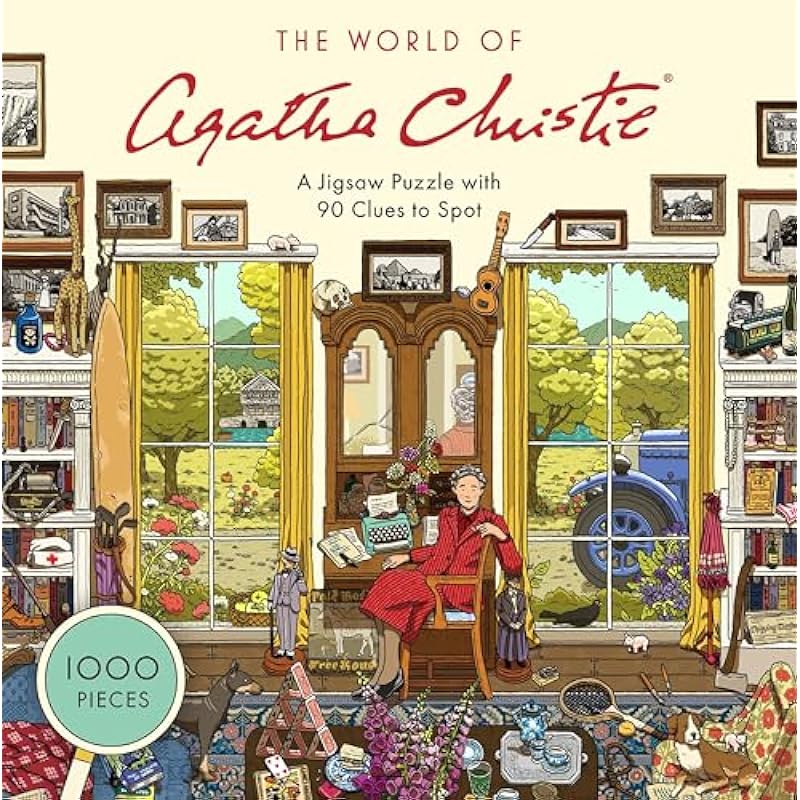 Laurence King The World of Agatha Christie 1000 Piece Puzzle Review