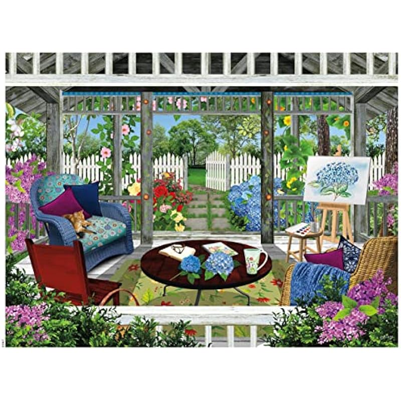 Ceaco Summer Gazebo Jigsaw Puzzle Review: Quality & Family Fun