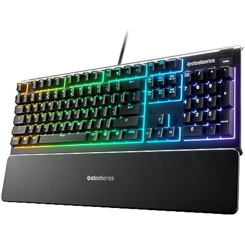 Transform Your Gaming with the SteelSeries Apex 3 RGB Keyboard