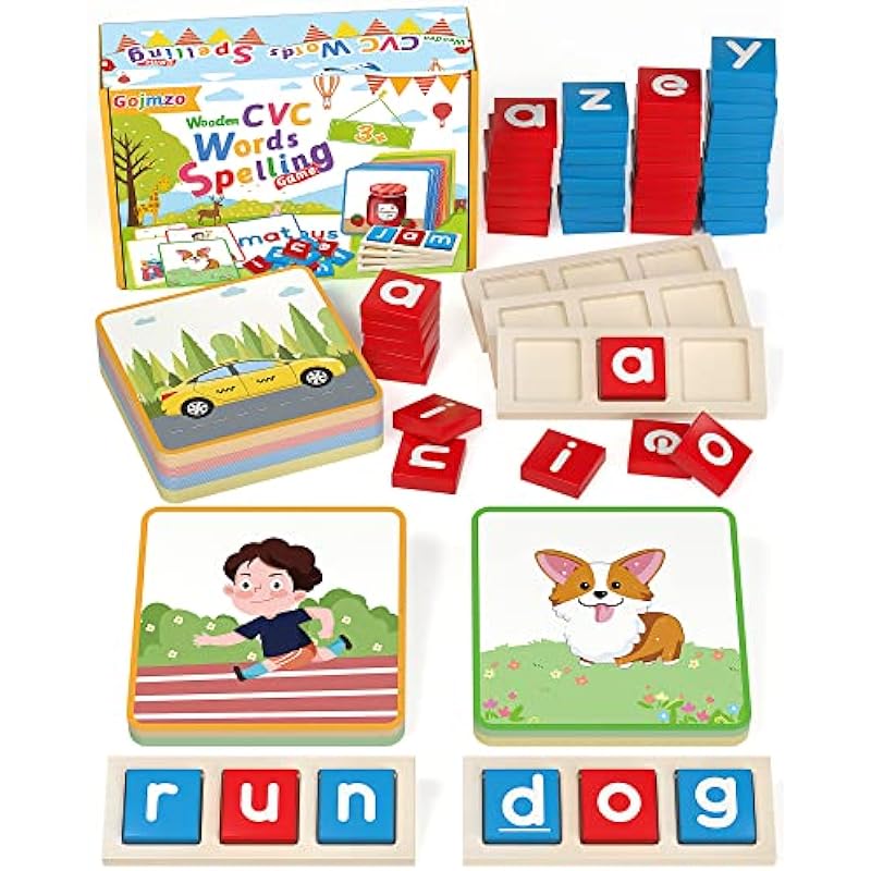 Transforming Early Learning: A Review of Gojmzo's Wooden CVC Word Spelling Games