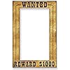 Beistle Western Wanted Photo Fun Frame: Elevate Your Western Party