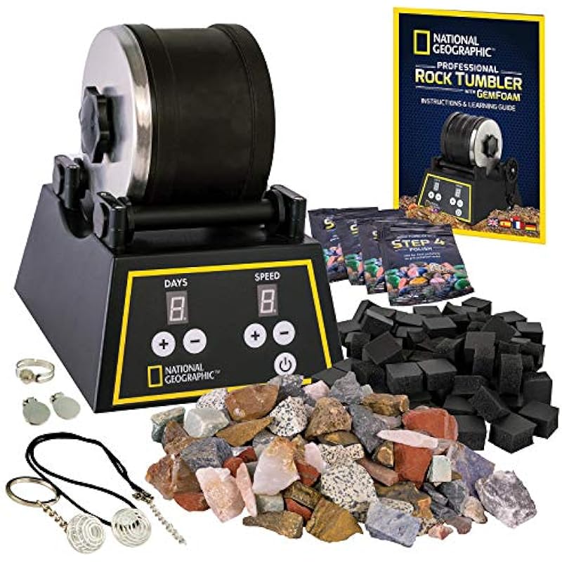 In-Depth Review: NATIONAL GEOGRAPHIC Professional Rock Tumbler Kit