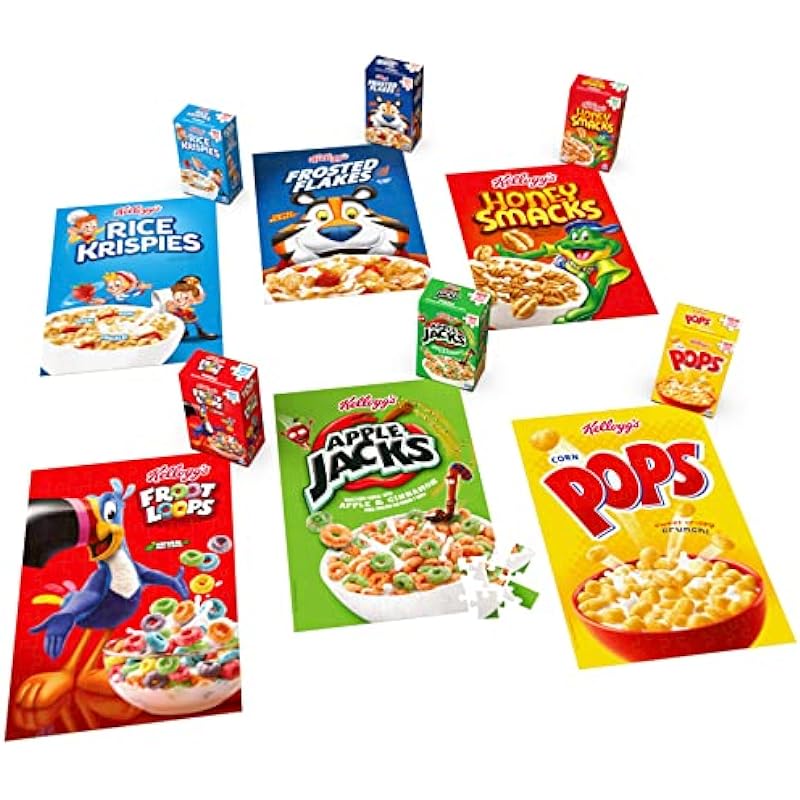 Kellogg's Fun Pack Puzzles: Nostalgic Fun for All Ages