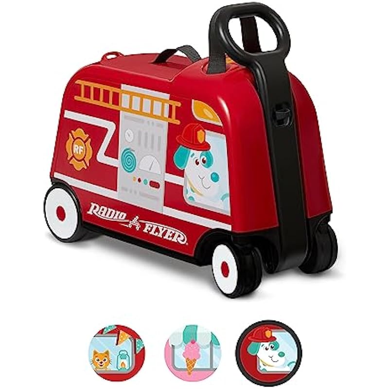Radio Flyer 3-in-1 Happy Trav'ler Fire Truck: A Comprehensive Review