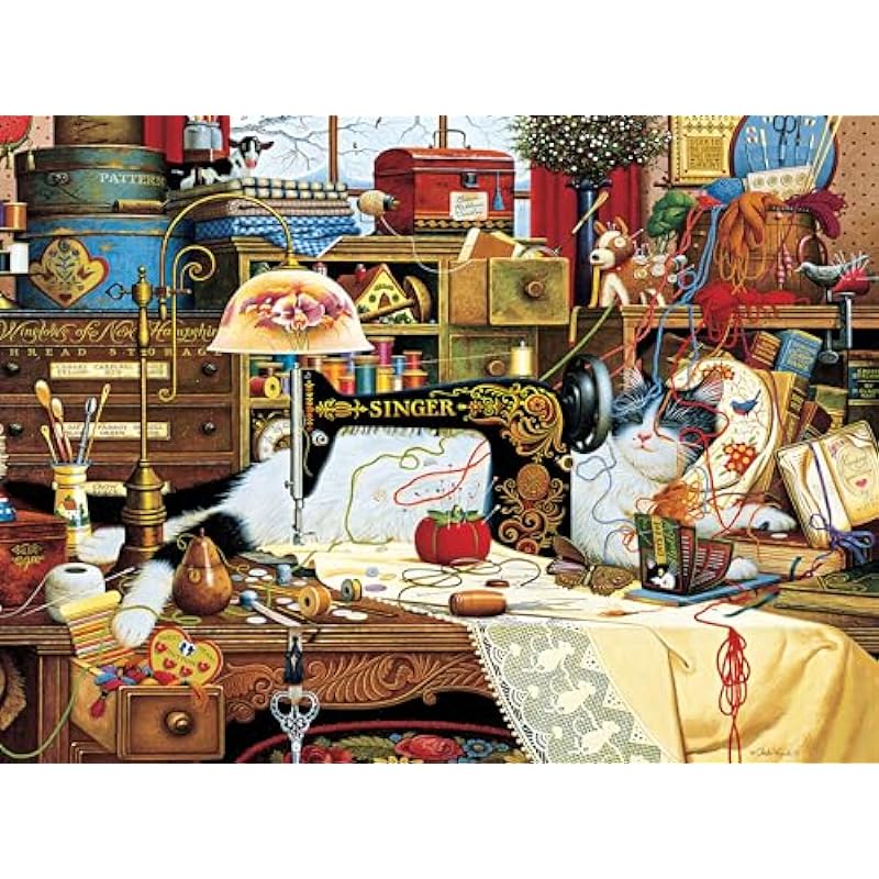 Buffalo Games - Charles Wysocki 1000 Piece Jigsaw Puzzle Review