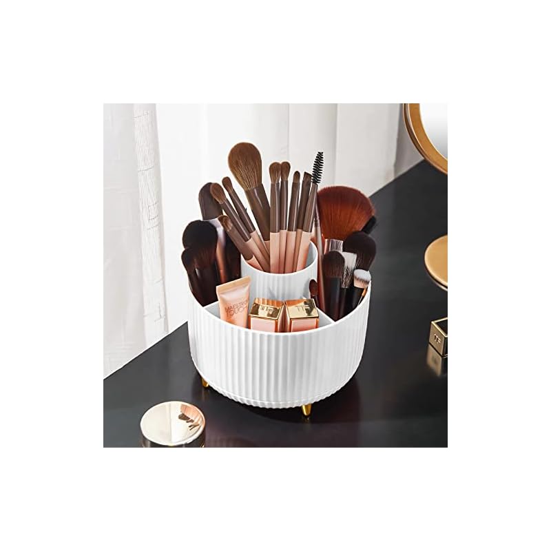 Diesisa 360° Rotating Makeup Brush Holder: A Comprehensive Review