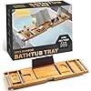 RUBOXA Bamboo Bathtub Tray: Transform Your Bath into a Spa