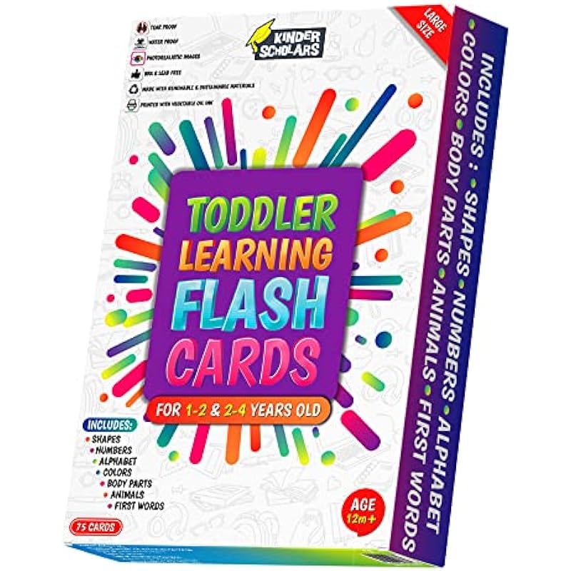 Kinder Scholars Toddler Flash Cards Review: A Parent's Perspective