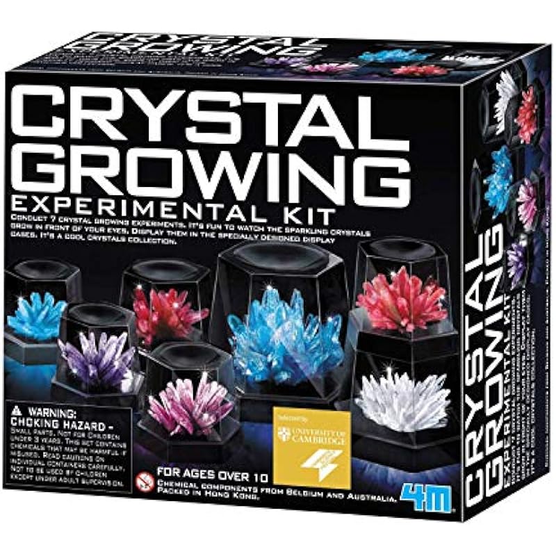 Engaging Young Minds: 4M Crystal Growing Science Experimental Kit Review