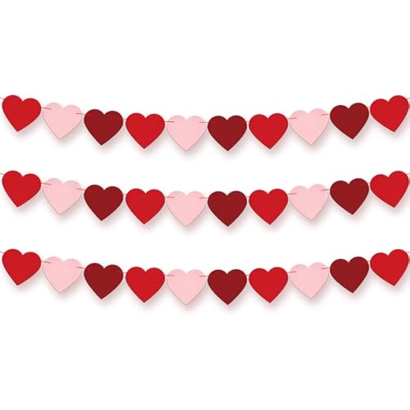 KatchOn Felt Valentine's Day Garland Review - Elevate Your Holiday Decor