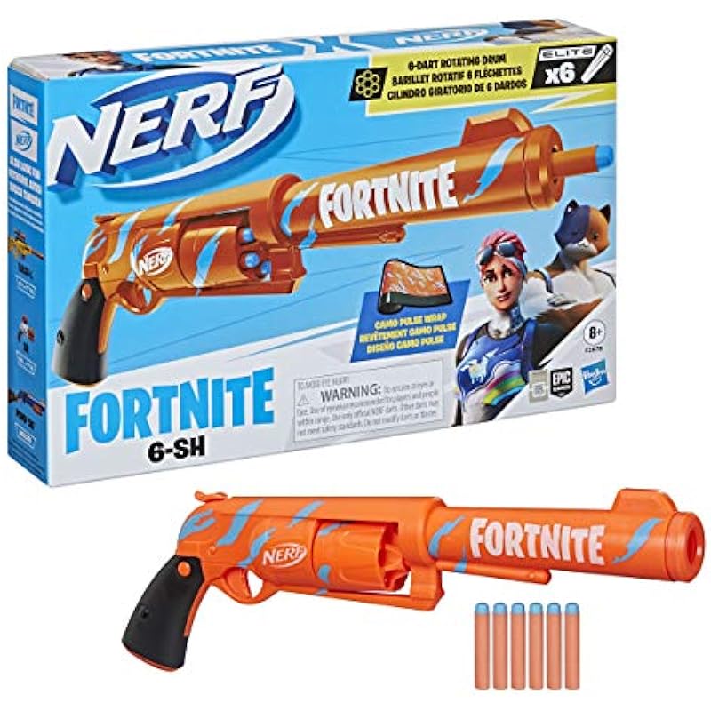 Nerf Fortnite 6-SH Dart Blaster Review: A Fortnite Fan's Dream