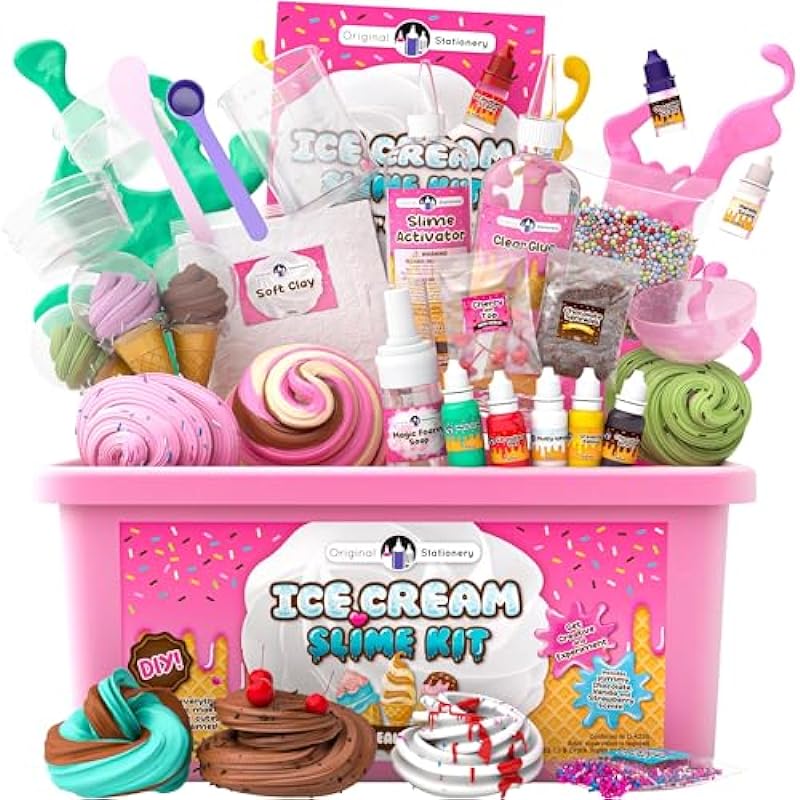 Unleashing Creativity with the Original Stationery Ice Cream Slime Kit: A Parent's Perspective