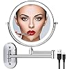 Rechargeable Wall Mounted Lighted Makeup Vanity Mirror Review