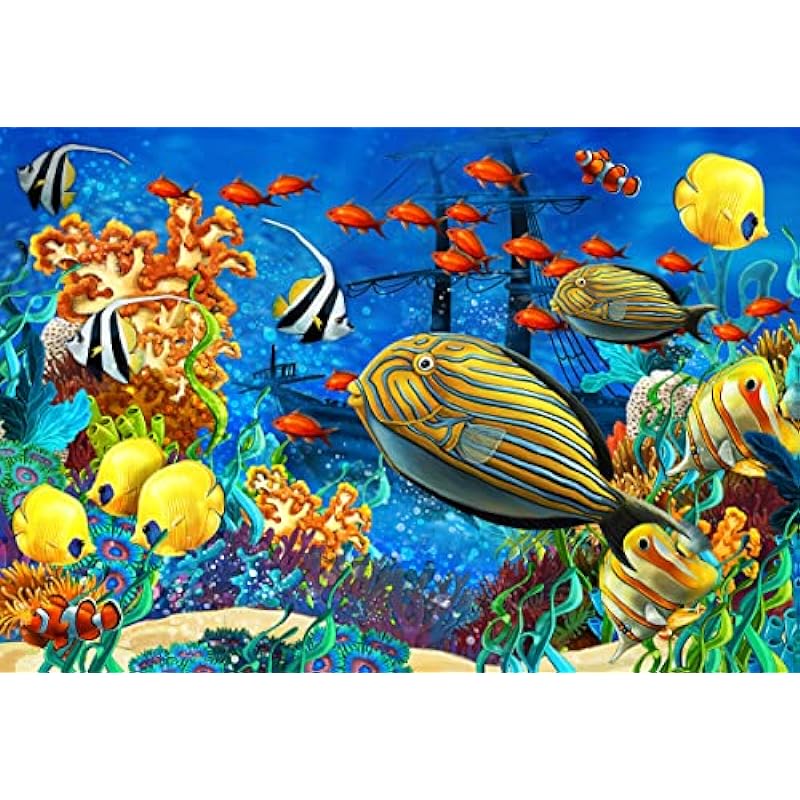 HUADADA Jigsaw Puzzles Review: Dive into Underwater Magic