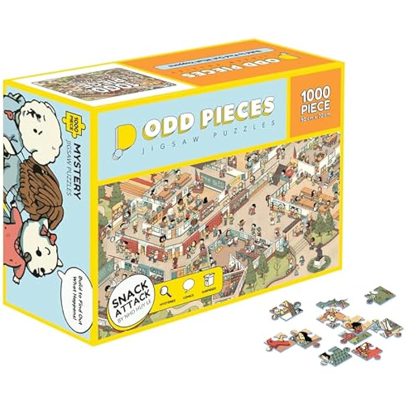 Odd Pieces Mystery Jigsaw Puzzle Review: A Unique Storytelling Experience