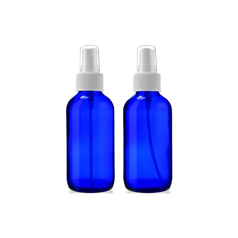 Sally's Organics® 4oz Blue Glass Spray Bottles Review - A Versatile Essential for Every Home