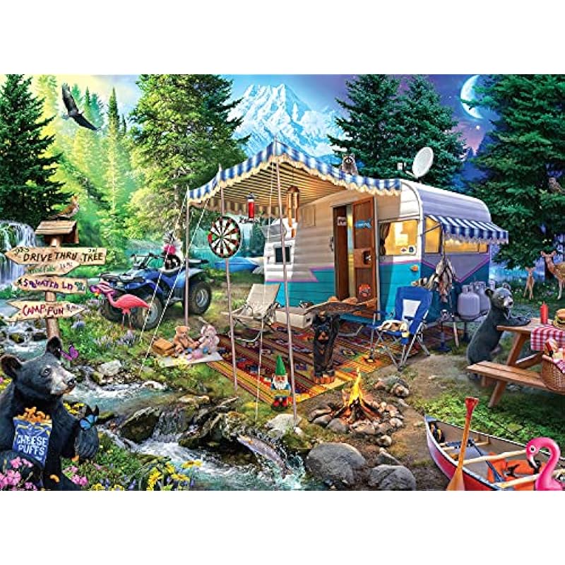 Buffalo Games Mountain Retreat 1000 Piece Jigsaw Puzzle Review