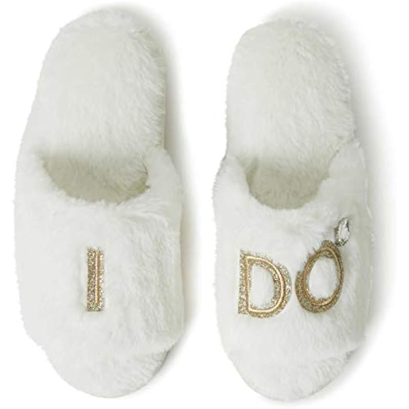 Dearfoams Women's Bride Slippers: The Ultimate Bridal Party Footwear