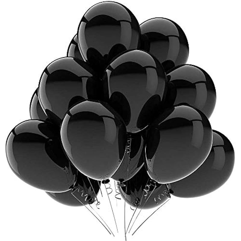 KBZVNAF Black Balloons Latex Party Balloons Review - Elevate Your Party Decor