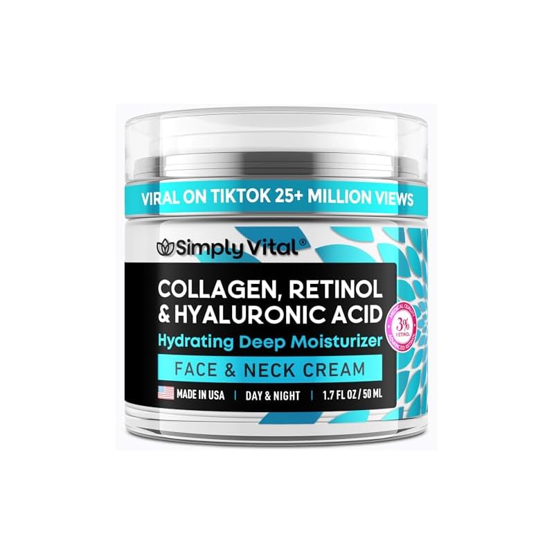 Transform Your Skin with SimplyVital Face Moisturizer Collagen Cream: A Comprehensive Review