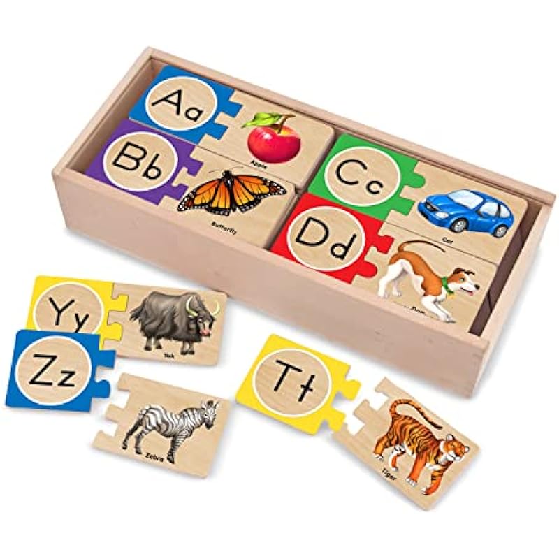 Melissa & Doug Alphabet Wooden Puzzles Review: A Must-Have Educational Toy