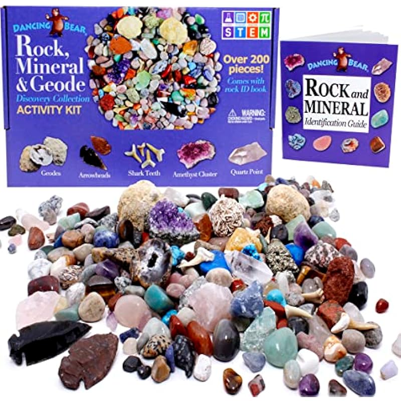 Dancing Bear Rock & Mineral Kit Review: A Treasure Trove of Learning
