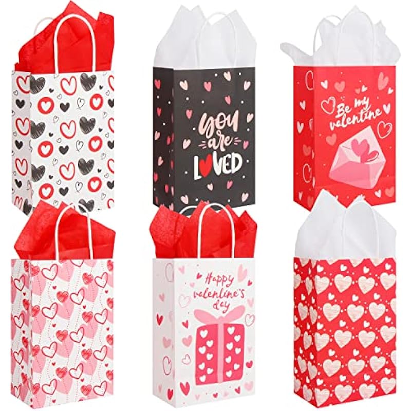 DIYASY Valentine's Day Paper Gift Bags Review: Wrapping Love with Style