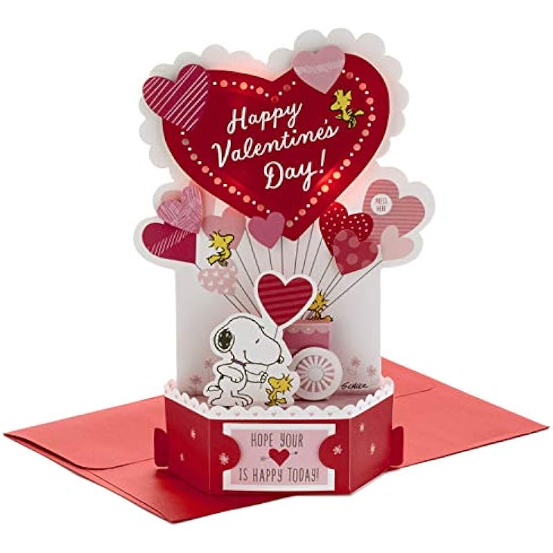 Hallmark Paper Wonder Musical Peanuts Pop Up Valentines Day Card Review
