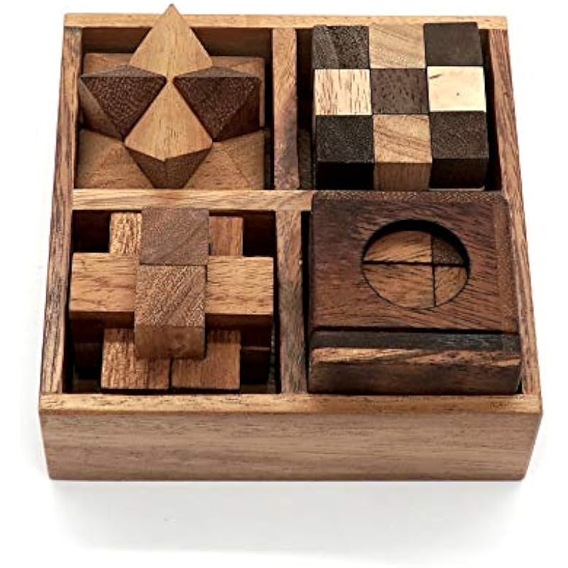 BSIRI Wooden Puzzle Box Set Review: Quality, Challenge, and Elegance