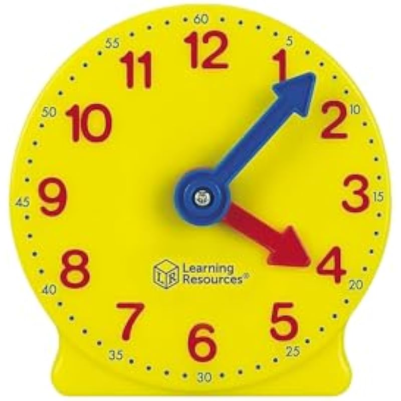 Learning Resources Big Time Mini Clock Review: Making Time-Telling Fun!