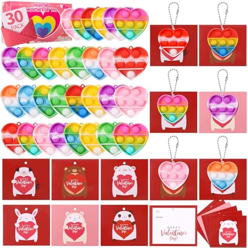 Valentine's Day Gifts for Kids: Heart Pop Keychains Review