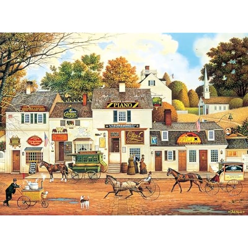 Buffalo Games Charles Wysocki Old Cape Cod Puzzle Review