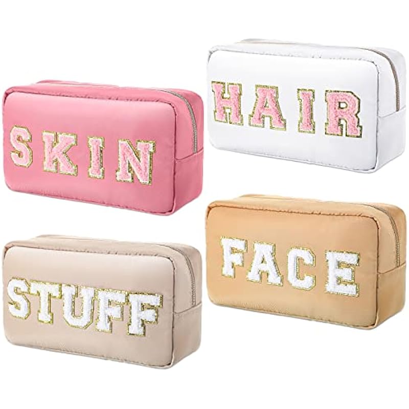 Remerry 4 Pcs Nylon Cosmetic Bag Set: Stylish & Practical Review