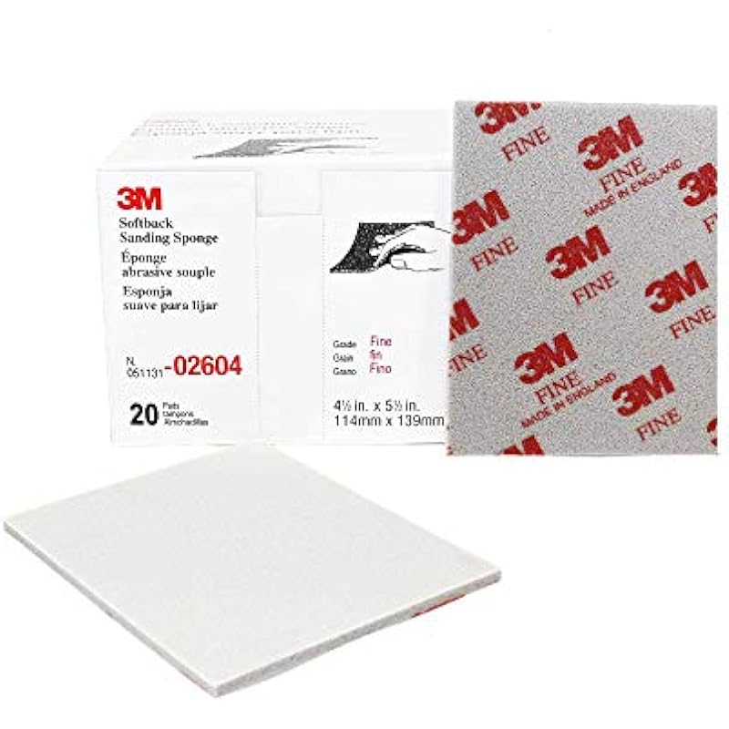 Hands-On Review: 3M Softback Sanding Sponge - A Must-Have for Precision Sanding Tasks