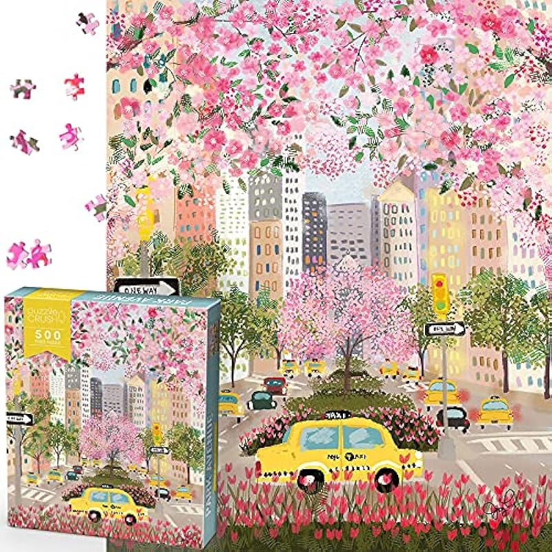 500 Piece Puzzle Review: Joy Laforme's Park Avenue