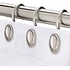 iToplin Brushed Nickel Shower Curtain Hooks – Elegance Meets Functionality