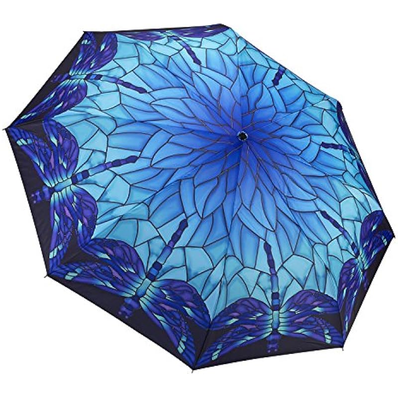 Galleria Stained Glass Dragonfly Folding Umbrella: A Review