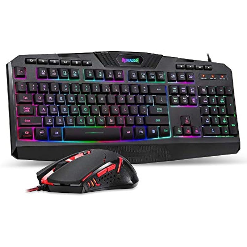 Redragon S101 Gaming Keyboard and M601 Mouse Combo: A Gamer's Dream
