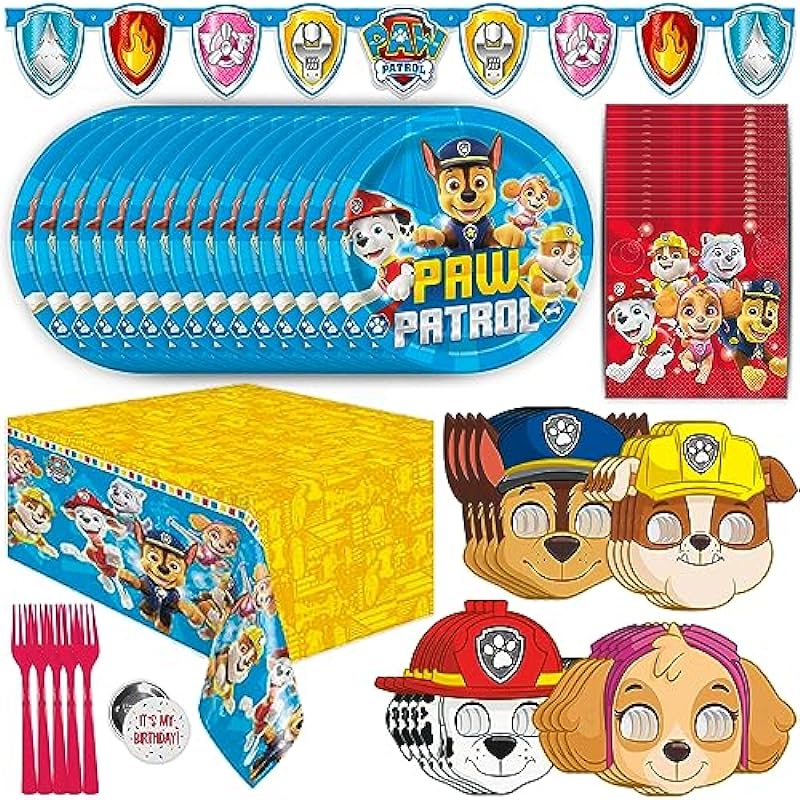 Unique Paw Patrol Birthday Decorations and Party Supplies Review