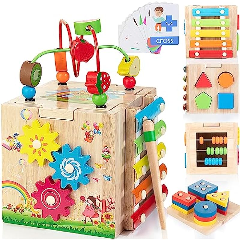 Bravmate Wooden Activity Cube Review: A Treasure Trove of Learning and Fun