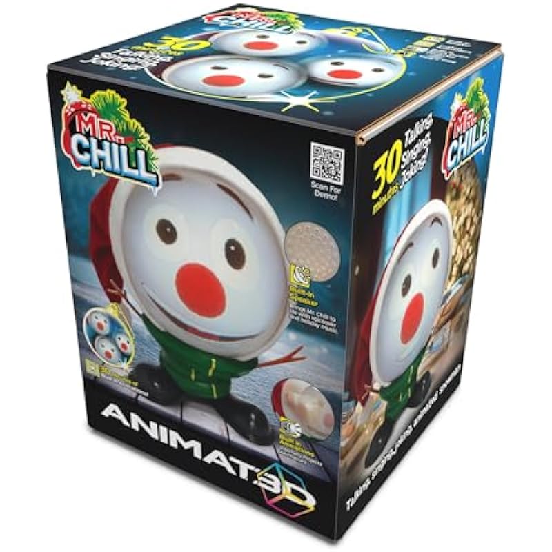 ANIMAT3D Mr. Chill Talking Animated Snowman: The Ultimate Holiday Decor Review