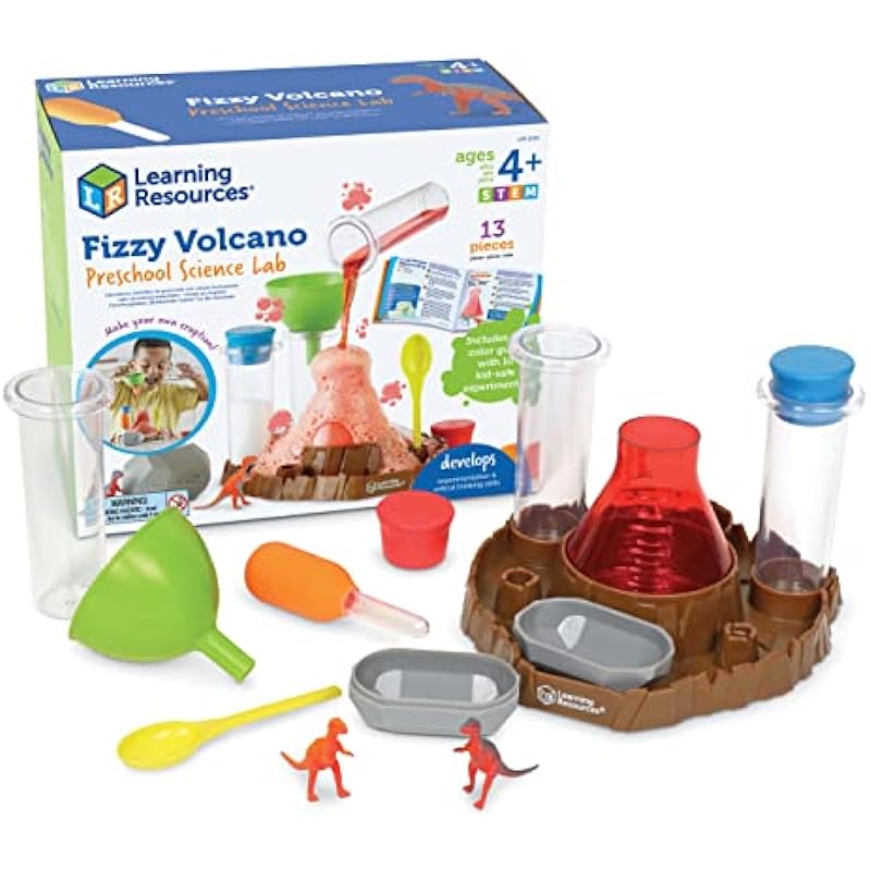 Learning Resources Fizzy Volcano Science Kit Review: A Blast of STEM Learning Fun!