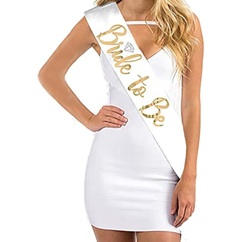 Gold Bride to Be Sash: Elevating Bachelorette Parties to New Heights of Elegance