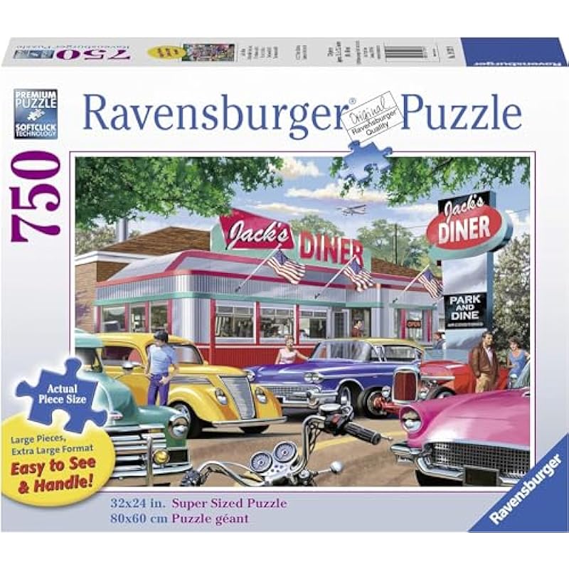 Ravensburger Meet You at Jack's 750 Piece Jigsaw Puzzle Review