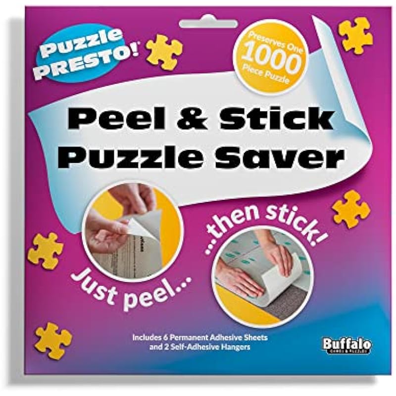 Puzzle Presto! Peel & Stick Puzzle Saver Review: Preserve Your Masterpiece